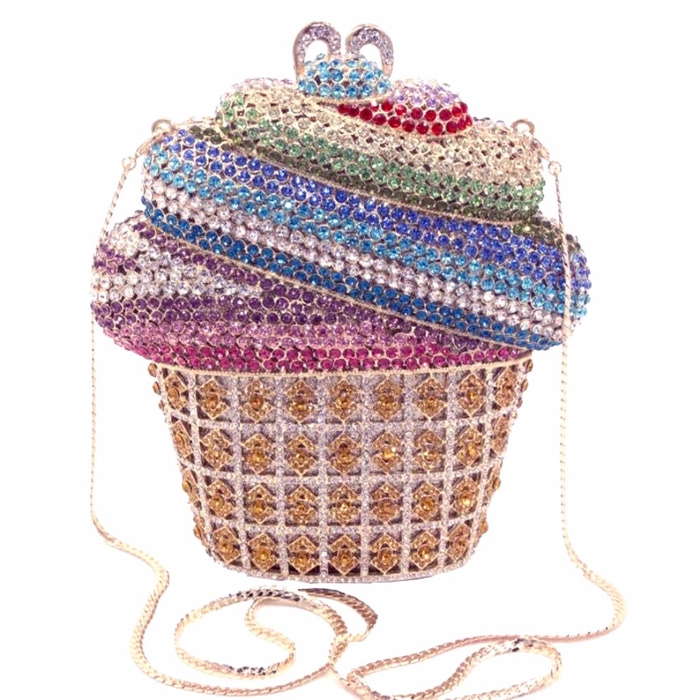 Ice Cream Crystal Purse Gift Wedding Graduation